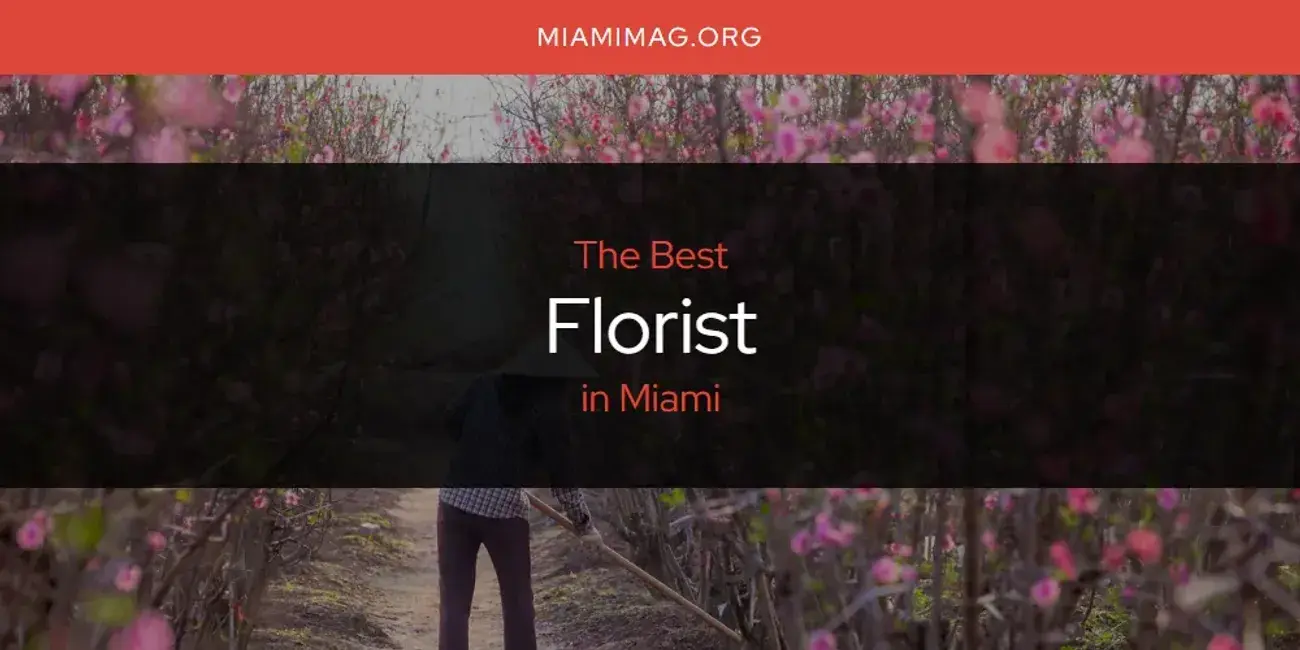 The Absolute Best Florist in Miami  [Updated 2024]