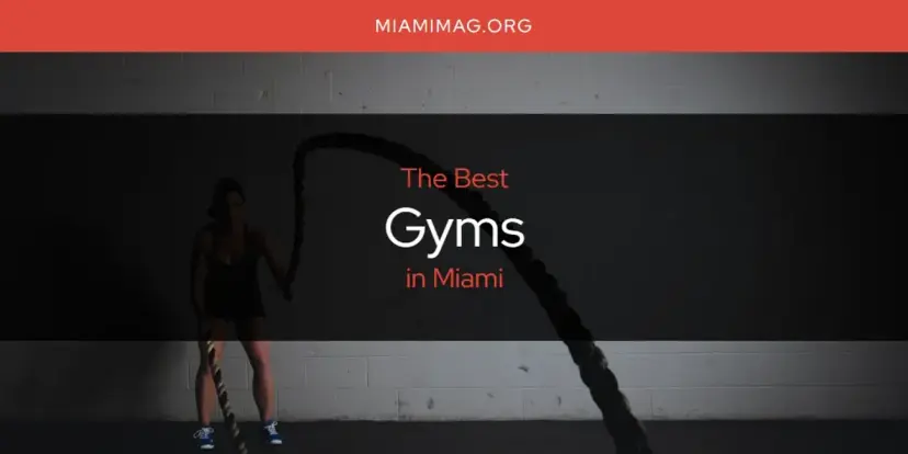 The Absolute Best Gyms in Miami  [Updated 2024]
