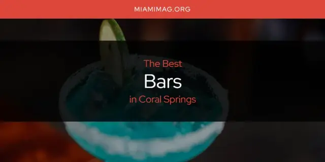 The Absolute Best Bars in Coral Springs  [Updated 2024]